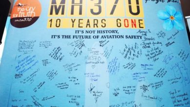Photo of MH370客机机组人员妻子过世 陆兆福：杰奎丽塔勇敢坚定