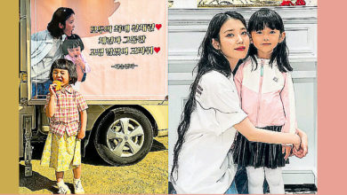 Photo of IU送女儿应援餐车 《苦尽》童星妈发文泪谢