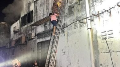 Photo of 祝融光顾神料店 2人爬窗逃