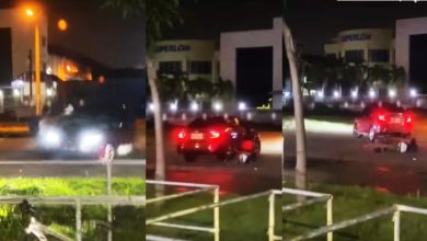 Photo of 冲突撞倒骑士 司机被捕 警促别散播视频引不安
