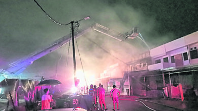 Photo of 明和花园1店屋火患 数十万元器材几乎烧毁