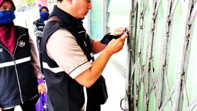 Photo of 槟岛市政厅组屋商店執法 6单位欠租被要求清空