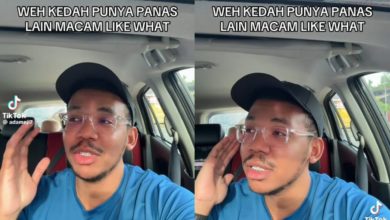 Photo of 吉打比隆热爆! 男子躲进车吹冷气