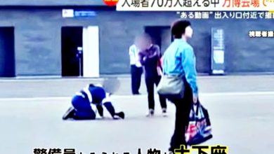 Photo of 逼世博警卫当众下跪 网轰咆哮男奥客霸凌