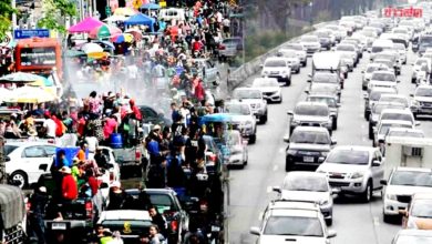 Photo of 泰泼水节返乡人潮汹涌 连假首日27人车祸亡