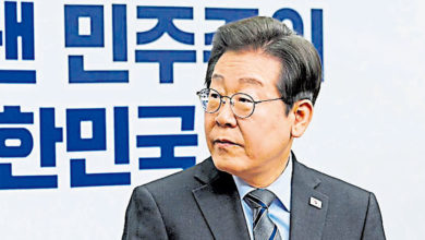 Photo of 辞去在野党党魁 李在明将竞逐总统