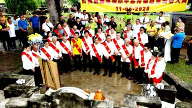 Photo of 逾百人公祭叶亚来 25团体追念隆开埠奠基者