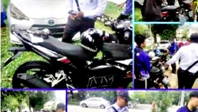 Photo of 无驾照还改装摩多 中学生接罚单