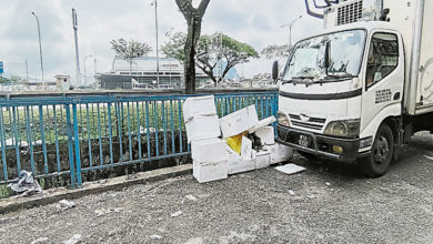 Photo of 外劳倾倒厨余入深沟 余保凭促NGO与业者合作回收