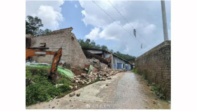 Photo of 中国广东现龙卷风厂房受损 北方多地地面温度超70摄氏度