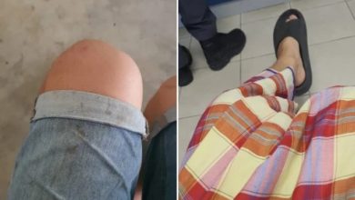 Photo of 服装不符规定 短裤男被命穿纱笼才获准进JPJ