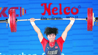 Photo of 阿卜杜拉破挺举世界纪录 李霜勇夺64公斤级三金