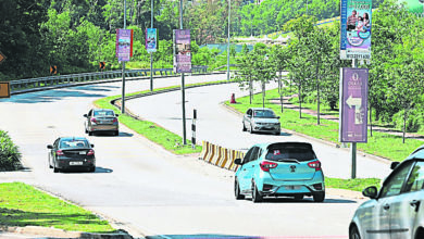 Photo of 分岔路口增设交通圈 100万提升绿峰岭要道