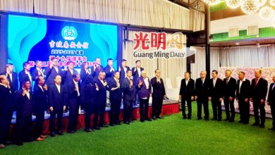Photo of 【吉玻南安会馆三机构理事就职礼】黄天保：传承珍贵遗产 乡亲应多与孩子讲方言