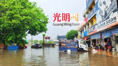 Photo of 下雨15分钟就淹水 太子路过港30户商家好苦