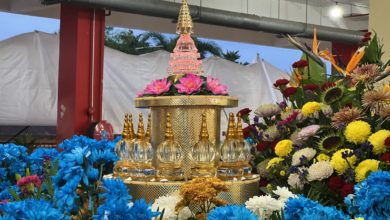Photo of 千人花车游行迎卫塞 佛陀舍利首度随行祈福