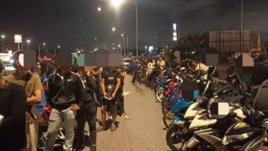 Photo of 大道当赛道 9骑士逆行狂飙 98辆摩多被扣