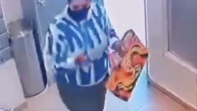Photo of 假装“送货” 实为“扫货” 女子公寓偷包裹