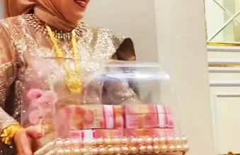 Photo of 【视频】新娘好福气 收到13万聘金 逾200kg大米