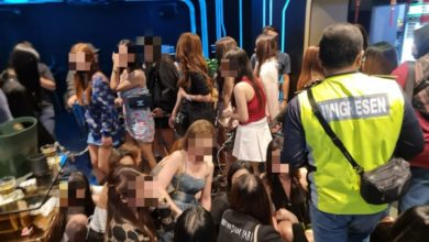 Photo of 陪酒每小时RM200 102外籍女被捕