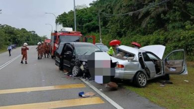 Photo of 失控迎面撞车 乐龄男不治