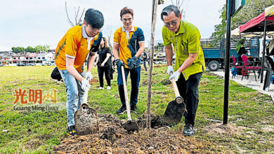 Photo of 威省市厅 都市国际青商会 百利镇公园种112棵树