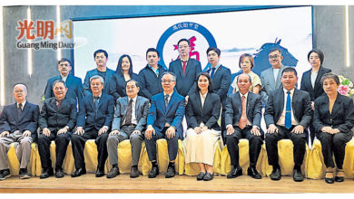 Photo of 【槟冯氏始平堂理事就职】冯瀚民：传承冯氏精神 宗亲携手挺会务发展