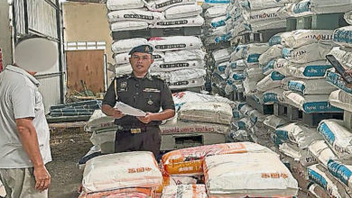 Photo of 仓库非法囤积 警充公20万元化肥