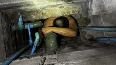 Photo of 笨贼卡竖井 急向警求救