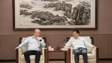 Photo of 魏家祥拜会广元市市长 讨论清真认证矿业等合作