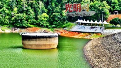 Photo of 3水坝储水量处安全水平 足应对民众工业界需求