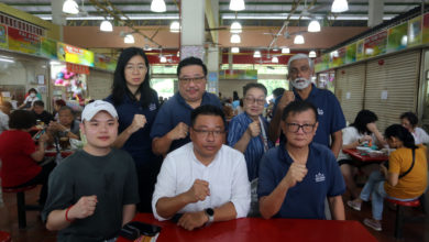 Photo of 为诽谤案上诉筹50万 1人5令吉挺胡栋强