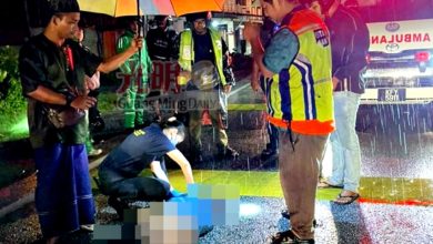 Photo of 冒雨过马路被摩多撞 流浪汉当场丧命