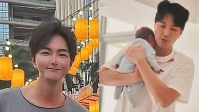 Photo of 当新手爸爸​面容憔悴 萧正楠被P成外星人
