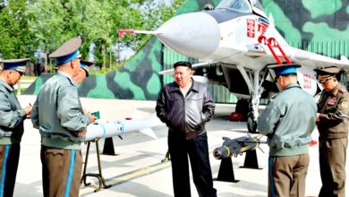 Photo of 金正恩指导飞行队 防空战斗空袭训练