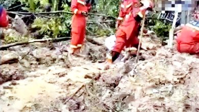 Photo of 广东强降雨引山泥倾泻 至少2死1失踪