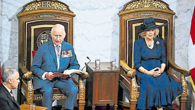 Photo of 国会发表御座致辞 英王捍卫加拿大主权