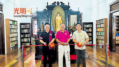 Photo of 太平佛教会图书馆完成维修 可上课抄经办展览