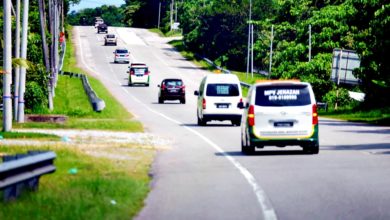 Photo of UPSI车祸〡警方巡逻车 护送遇难者灵柩车往返