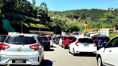 Photo of 哈芝节校假结束涌返城 加叻大道堵塞2天