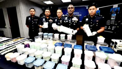 Photo of 警捣2排屋起680万毒品 头目特调“毒品果汁”出售