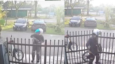 Photo of 闯住家偷摩多轮辋 警追查涉案者身分