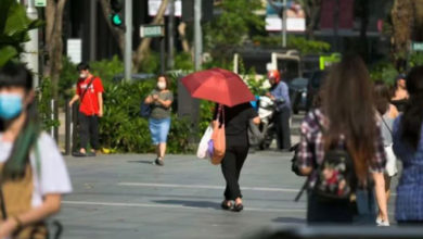 Photo of 狮城未来2周依旧炎热 最高气温可达35 °C