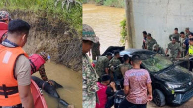 Photo of 车滑入河母为救女遭急流冲走 妇女证实溺毙