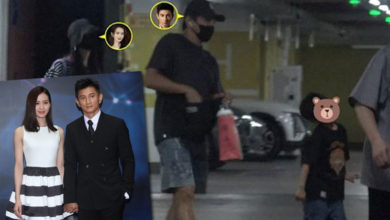Photo of 睽违4年罕见同框 吴奇隆驾车接妻儿