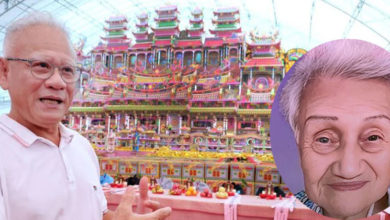 Photo of 孝子砸99万办功德  焚9公尺高“豪宅”祭亡母