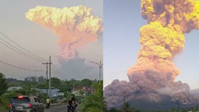 Photo of 印尼火山大喷发 峇厘岛20多趟航班取消