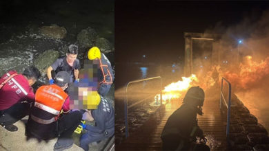 Photo of 澎湖水域2天3意外 台湾海巡警消漏夜救援