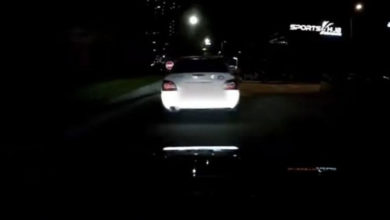 Photo of 警车突停路上遭后车司机狂骂 警区主任：警车真的故障了