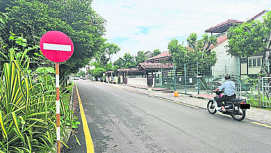 Photo of 哥打拉沙马那花园2路 后巷画黄线禁泊车